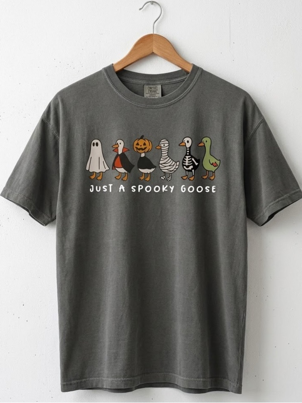Spooky Goose Baby Comfort Colors® Shirt